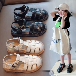 Wholesale Kids Fisherman Sandals | Classic Roman Casual Shoes for Boys & Girls OEM Factory