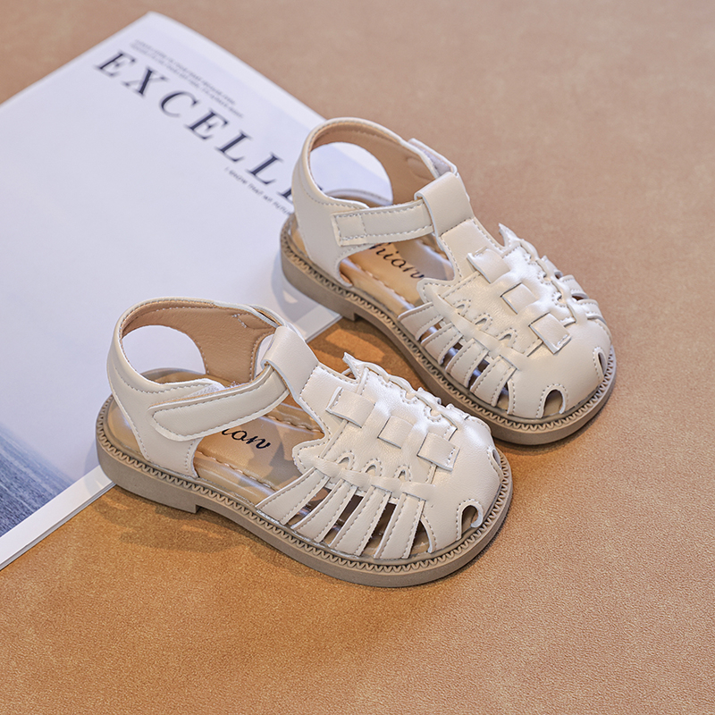 Hot Selling Kids Fashion Braided Closed‑Toe Roman Sandals | Wholesale Custom OEM ODM - Image 5