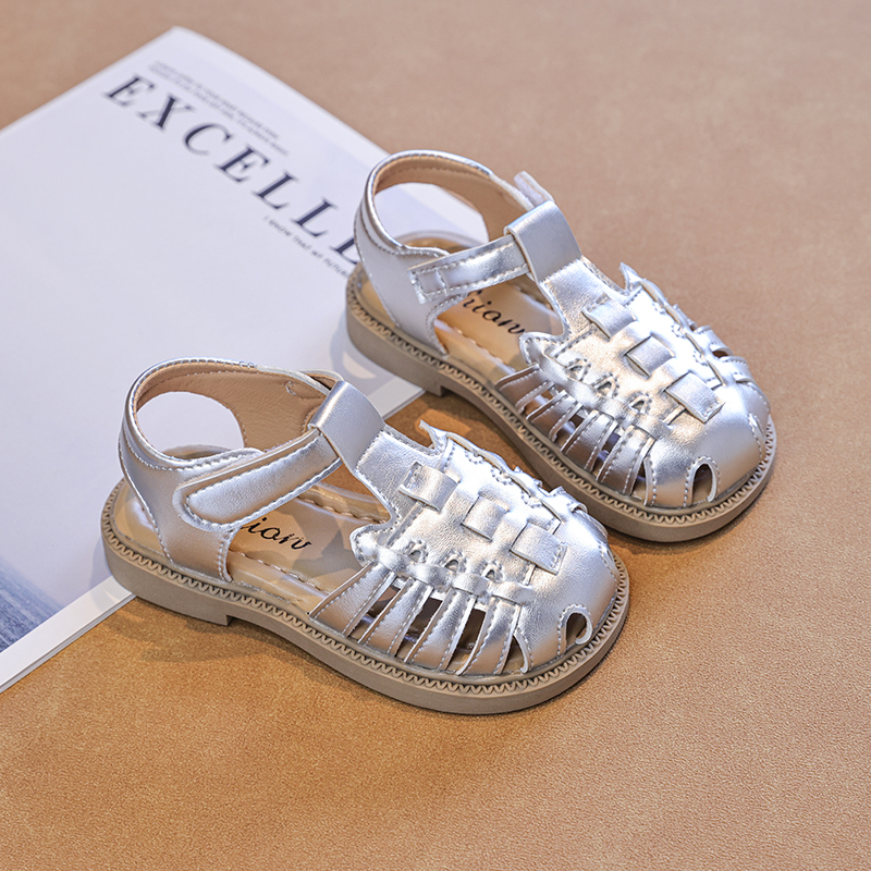 Hot Selling Kids Fashion Braided Closed‑Toe Roman Sandals | Wholesale Custom OEM ODM - Image 6