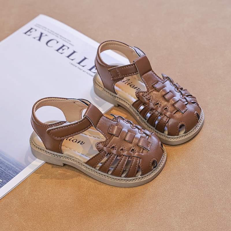 Hot Selling Kids Fashion Braided Closed‑Toe Roman Sandals | Wholesale Custom OEM ODM - Image 7