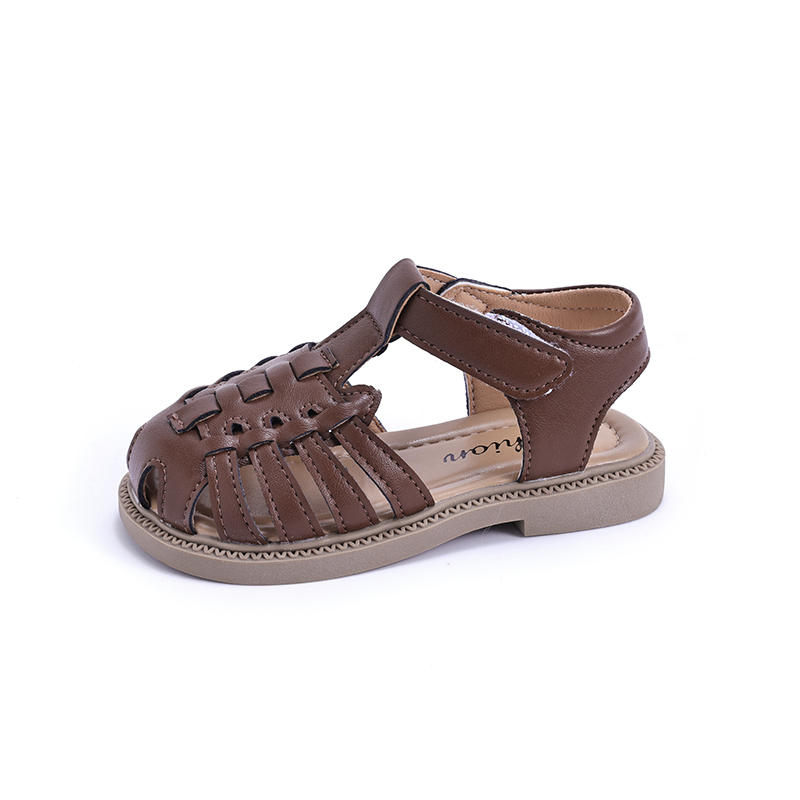 Hot Selling Kids Fashion Braided Closed‑Toe Roman Sandals | Wholesale Custom OEM ODM - Image 4