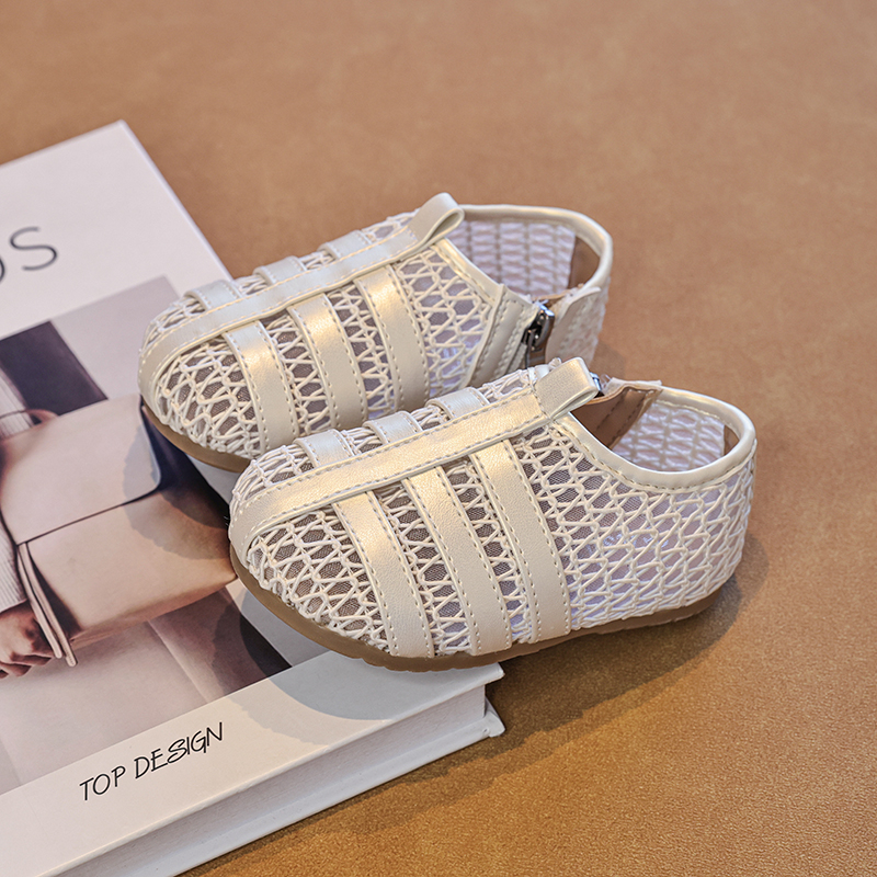 Viral Kids Breathable Mesh Closed‑Toe Roman Sandals | Wholesale Custom OEM ODM - Image 5