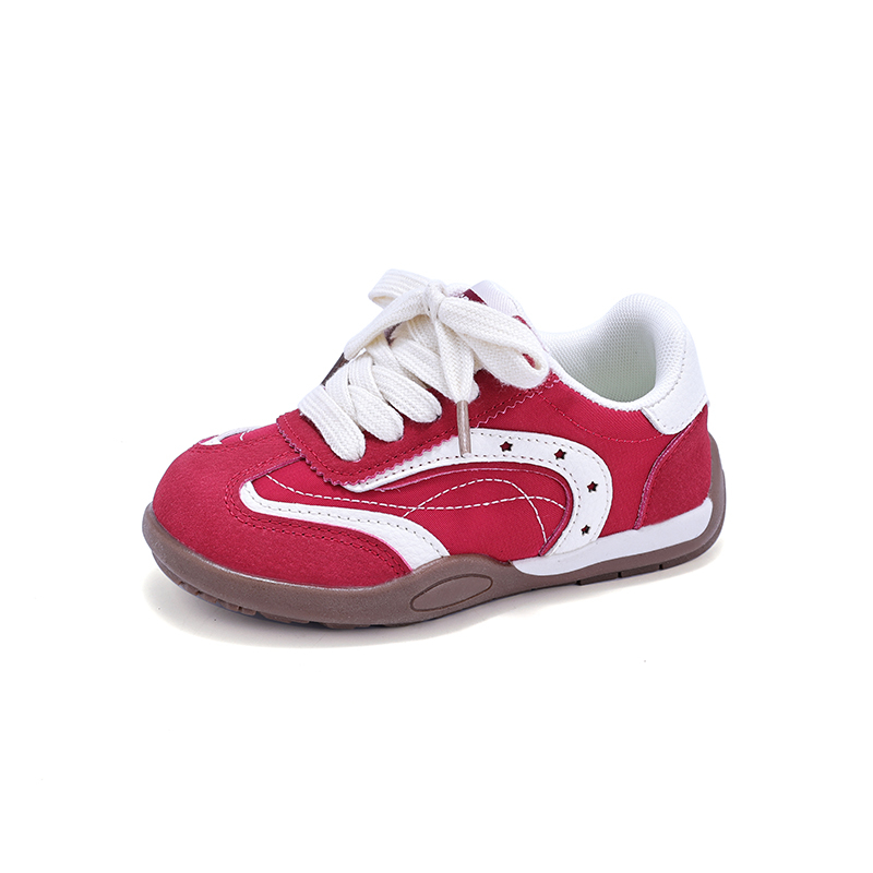 Children Retro German Trainers | Custom Logo Colorblock Outdoor Sport Footwear - Image 2