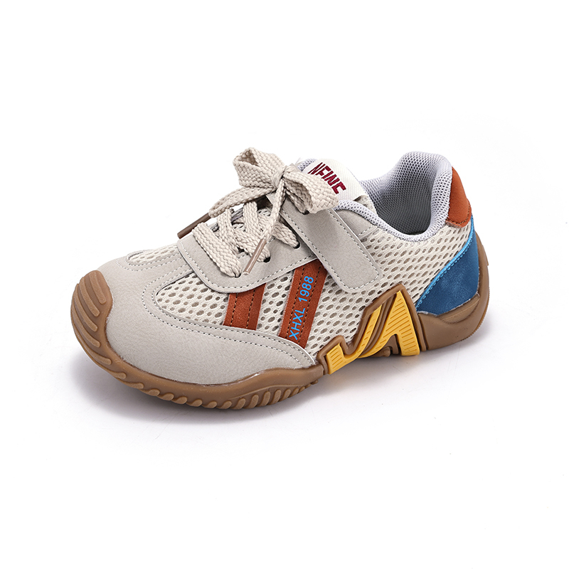 Retro Kids Sneakers | Breathable Mesh Casual Running Shoes for Boys & Girls, Lightweight Sport Footwear OEM Factory - Image 2