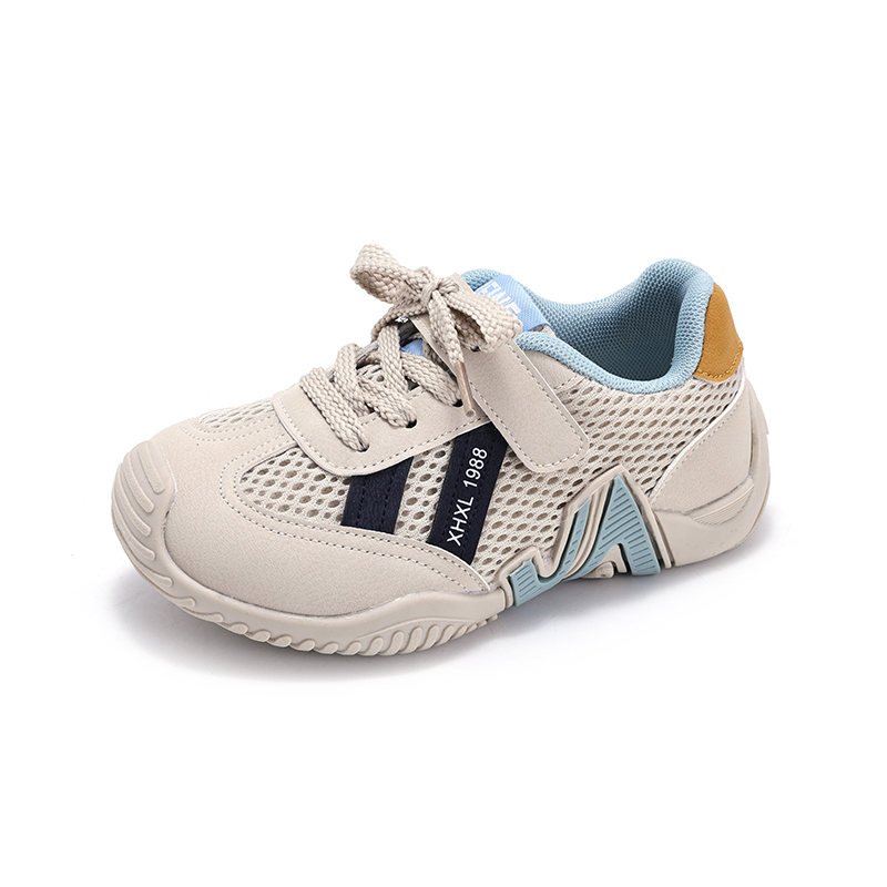 Retro Kids Sneakers | Breathable Mesh Casual Running Shoes for Boys & Girls, Lightweight Sport Footwear OEM Factory - Image 3