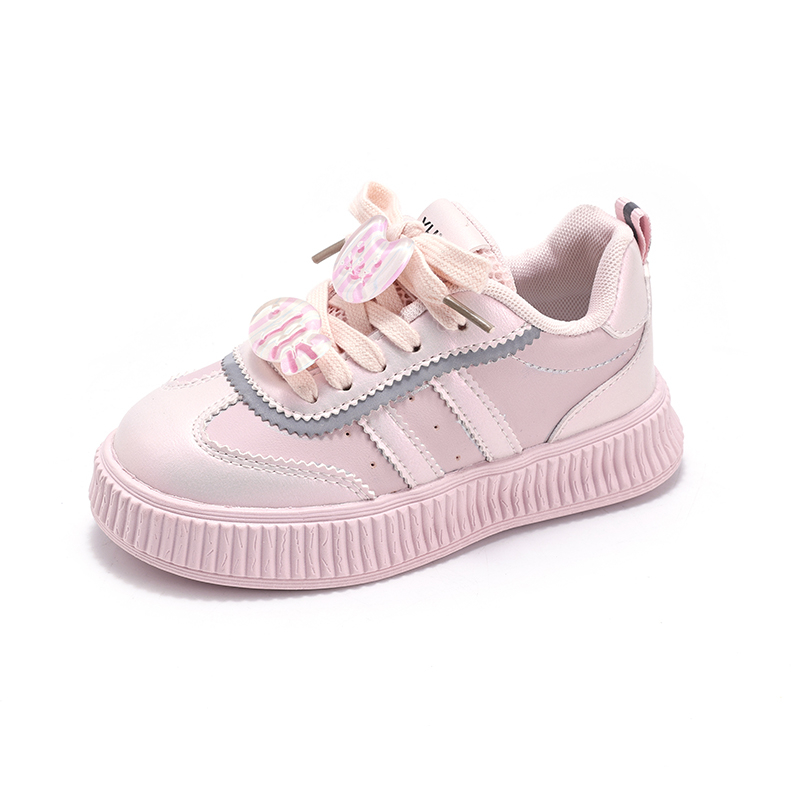 Trendy Charm Platform Kids Sneakers Bow Casual Shoes for Girls Lightweight Cute Sport Footwear - Image 4