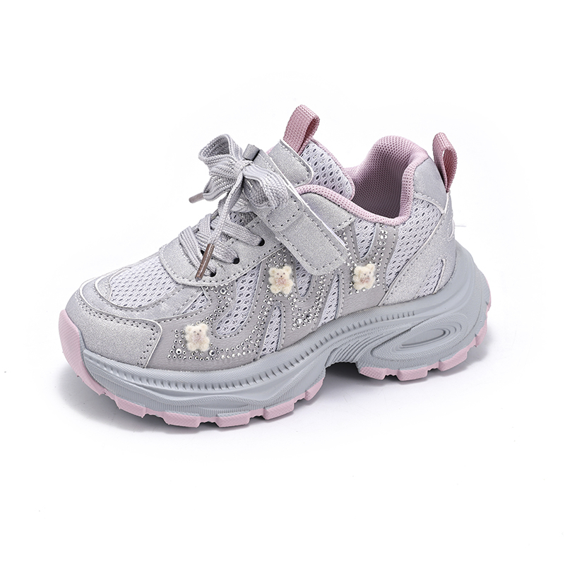 Trendy Flower Mesh Kids Sneakers Breathable Running Shoes for Boys & Girls Lightweight Casual Sport Footwear - Image 2