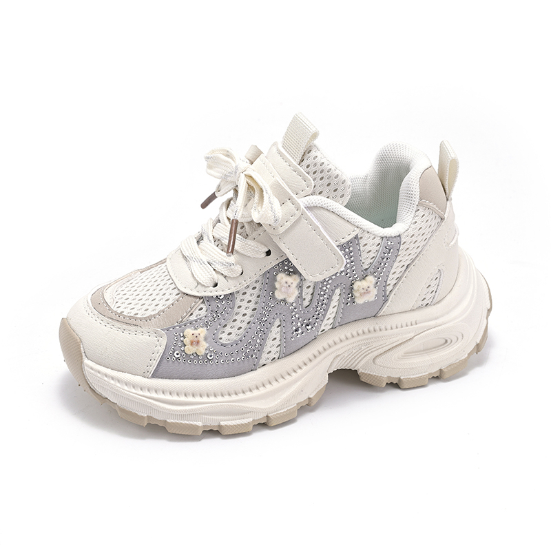 Trendy Flower Mesh Kids Sneakers Breathable Running Shoes for Boys & Girls Lightweight Casual Sport Footwear - Image 3