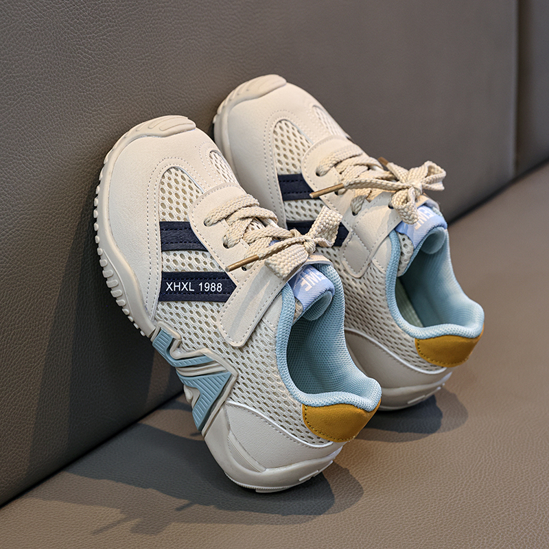 Retro Kids Sneakers | Breathable Mesh Casual Running Shoes for Boys & Girls, Lightweight Sport Footwear OEM Factory - Image 6
