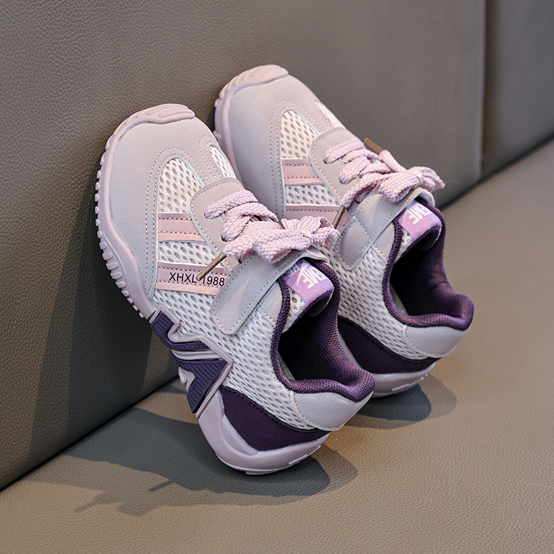 Retro Kids Sneakers | Breathable Mesh Casual Running Shoes for Boys & Girls, Lightweight Sport Footwear OEM Factory - Image 7