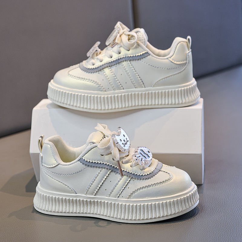 Trendy Charm Platform Kids Sneakers Bow Casual Shoes for Girls Lightweight Cute Sport Footwear - Image 6