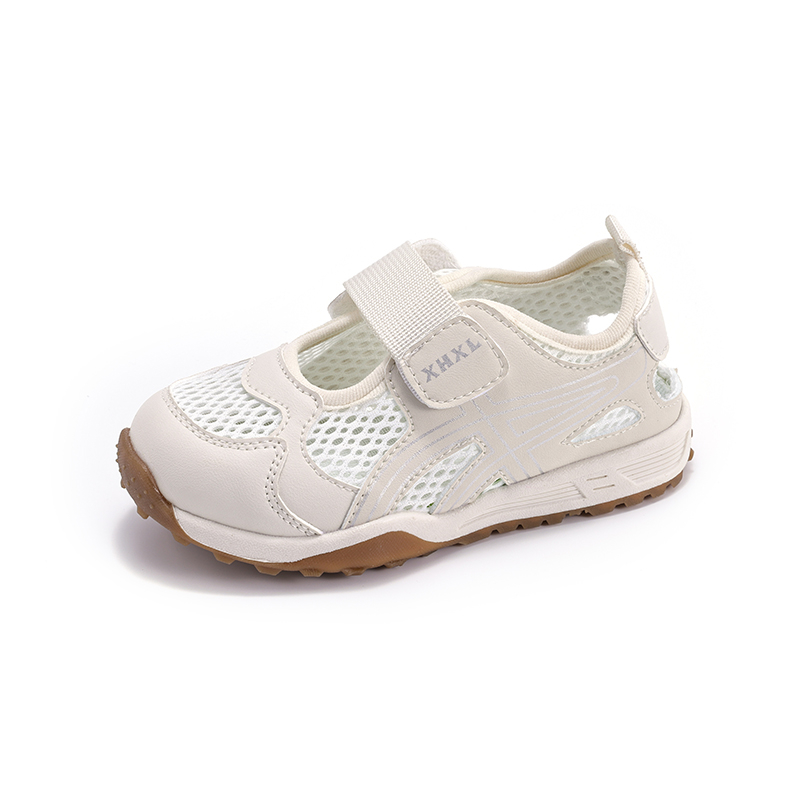 Trending Boys & Girls Velcro Mesh Sport Shoes | Breathable Summer Kids Sneakers Wholesale Bulk OEM ODM - Image 3