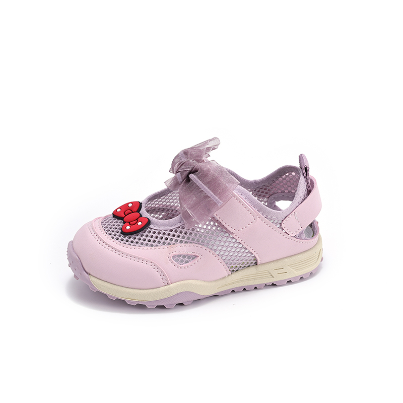 Wholesale Girls Bow Sneakers | Lightweight Mesh Kids Casual Shoes OEM - Image 2