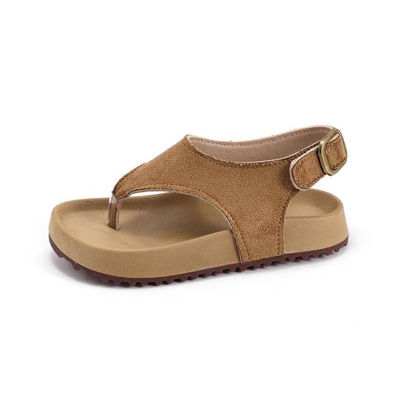 Kids Leopard Print Thong Platform Sandals Wholesale | OEM ODM - Image 3