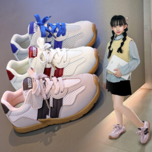Factory wholesale best-selling striped children's athletic and casual shoes, non-slip