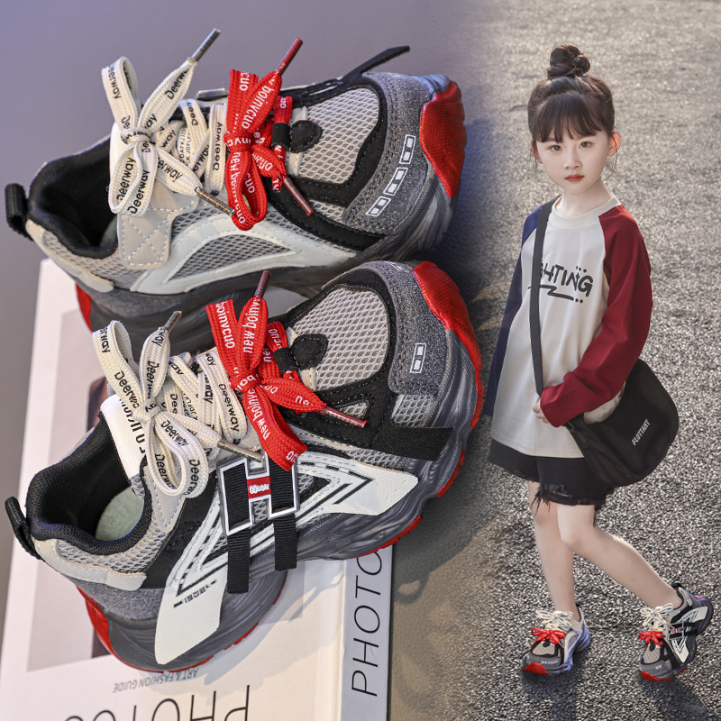 Factory Wholesale Trendy Children's Sports Shoes, Thick-Soled and Non-Slip, OEM/ODM Supported - Image 5