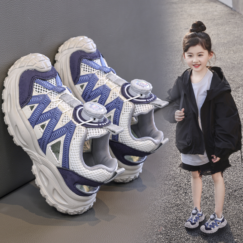2026 New Breathable Mesh Kids Hiking Sandals Chunky Sport Sandals Wholesale - Image 5