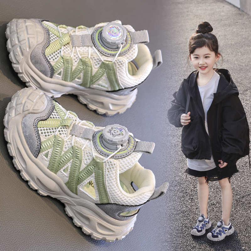 2026 New Breathable Mesh Kids Hiking Sandals Chunky Sport Sandals Wholesale - Image 6