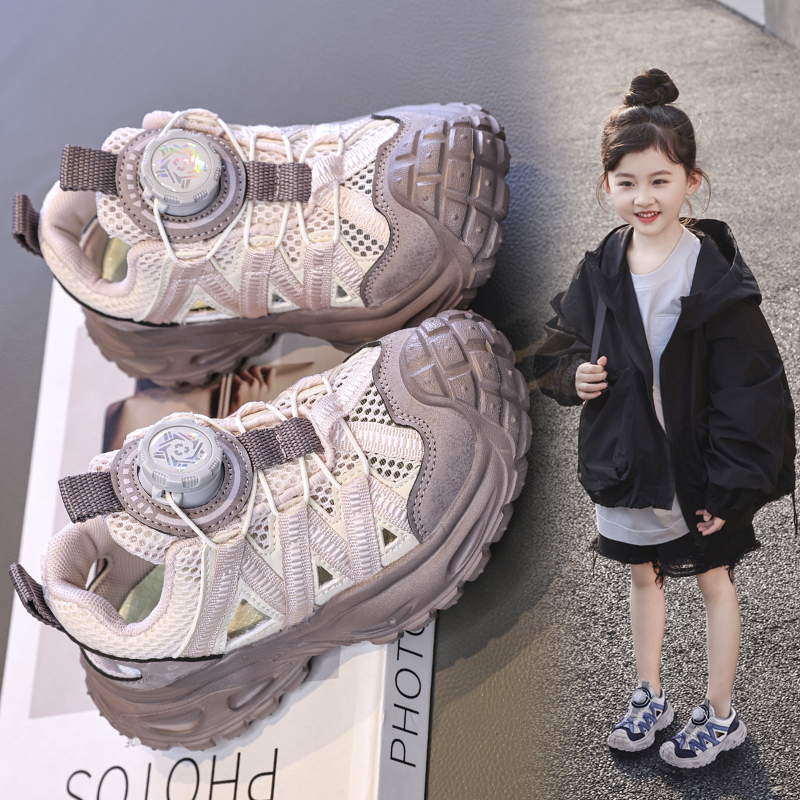 2026 New Breathable Mesh Kids Hiking Sandals Chunky Sport Sandals Wholesale - Image 7
