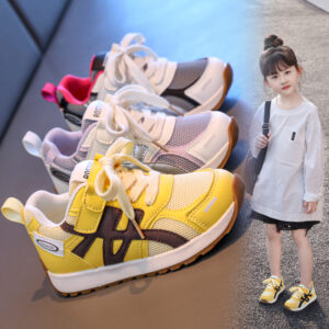 Y2K Kids Retro Running Sneakers | Breathable Mesh Lightweight Sport Shoes for Boys & Girls