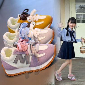 Kids Lightweight Walking Shoes Wholesale | Breathable Casual Sneakers with Soft TPR Sole for Boys & Girls OEM Manufacturer