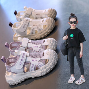 Kids Closed‑Toe Mesh Outdoor Sport Sandals Wholesale | OEM ODM