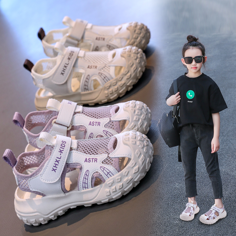 Kids Closed‑Toe Mesh Outdoor Sport Sandals Wholesale | OEM ODM