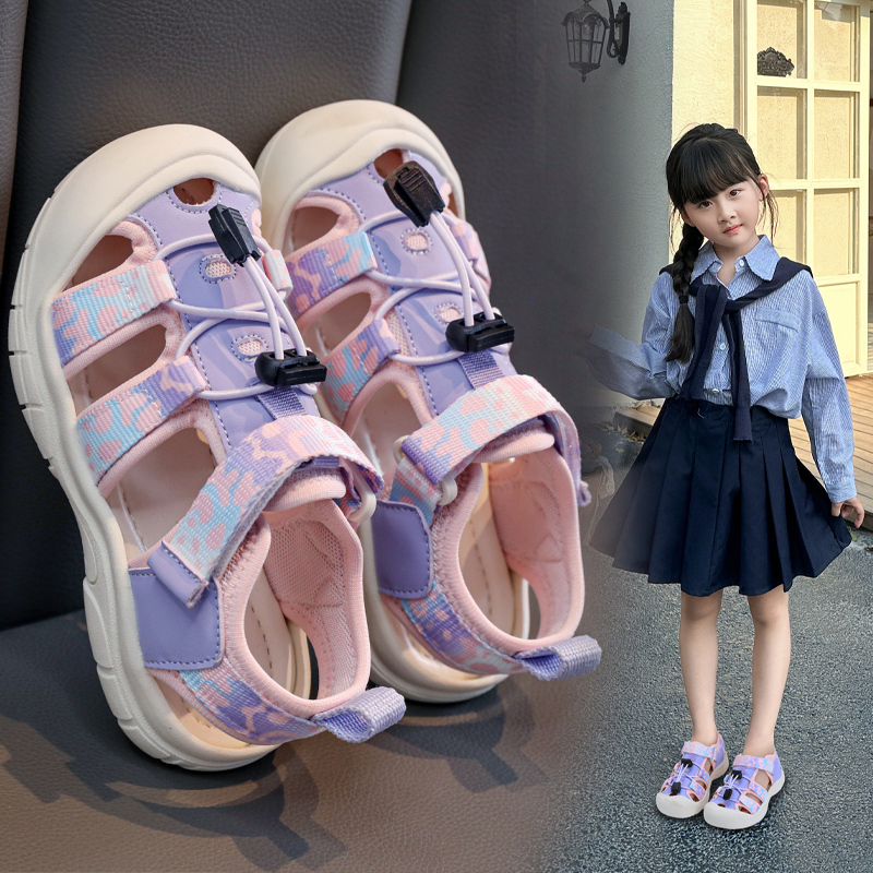 Wholesale Kids Sport Sandals | Colorful Outdoor Shoes for Boys & Girls OEM Manufacturer - Image 5