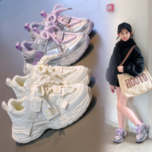 Wholesale Kids Lifestyle Sneakers | Fashion Mesh Casual Shoes for Boys & Girls OEM Manufacturer
