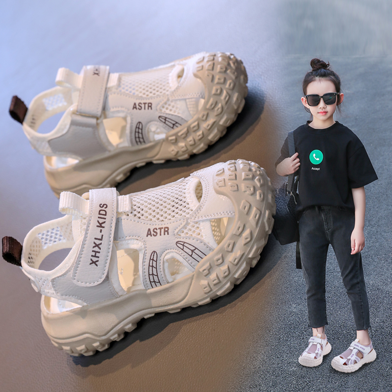 Kids Closed‑Toe Mesh Outdoor Sport Sandals Wholesale | OEM ODM - Image 5