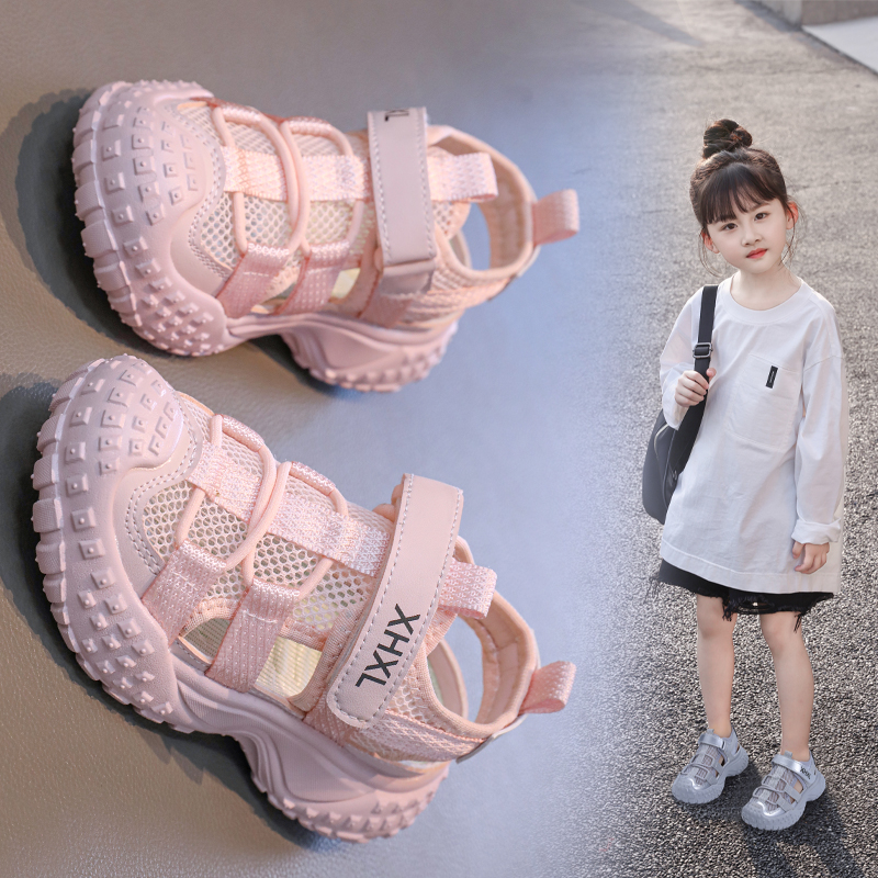 Kids Mesh Chunky Platform Sport Sandals Wholesale | OEM ODM - Image 5