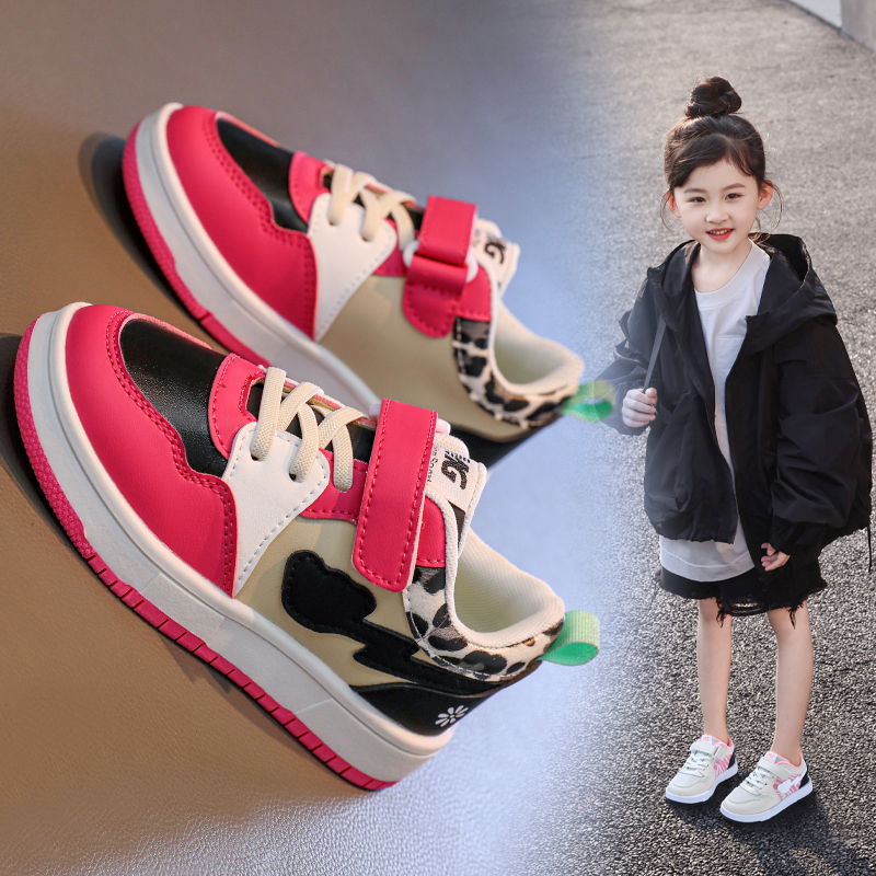Kids Sneakers Wholesale | Trendy Hook & Loop Casual Shoes with Soft Non-Slip TPR Sole for Girls & Boys - Image 6