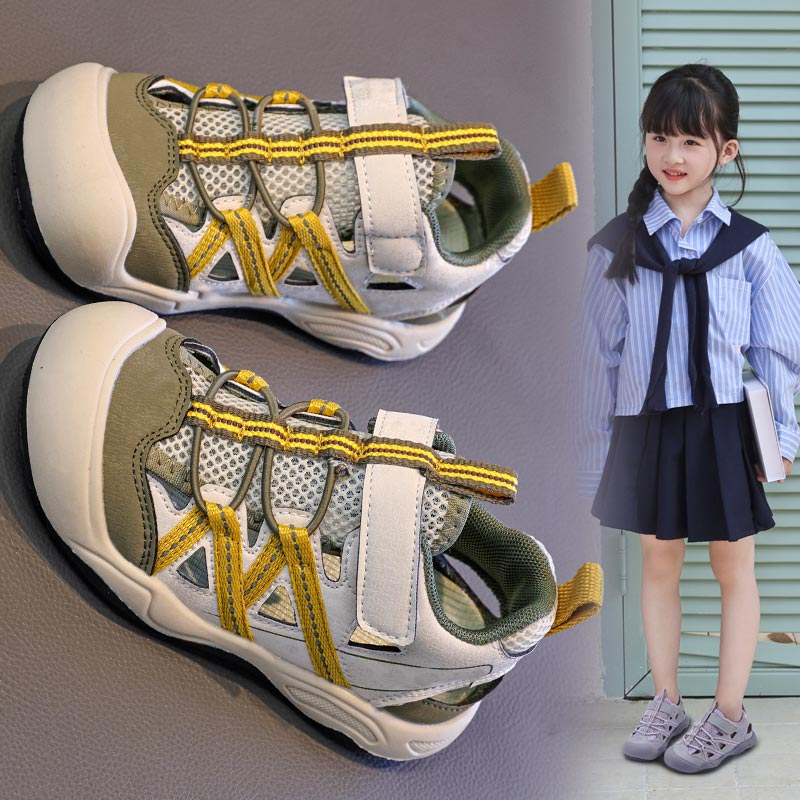 Children Breathable Mesh Outdoor Sport Sandals Custom Logo - Image 7