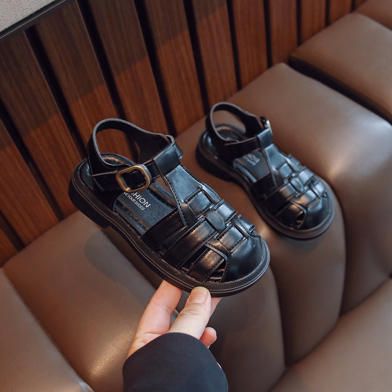 Wholesale Kids Fisherman Sandals | Classic Roman Casual Shoes for Boys & Girls OEM Factory - Image 4