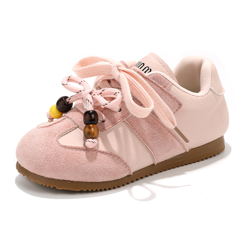 Hot Pick Kids Lace‑Velcro Mixed Retro Casual Shoes Custom Logo - Image 5