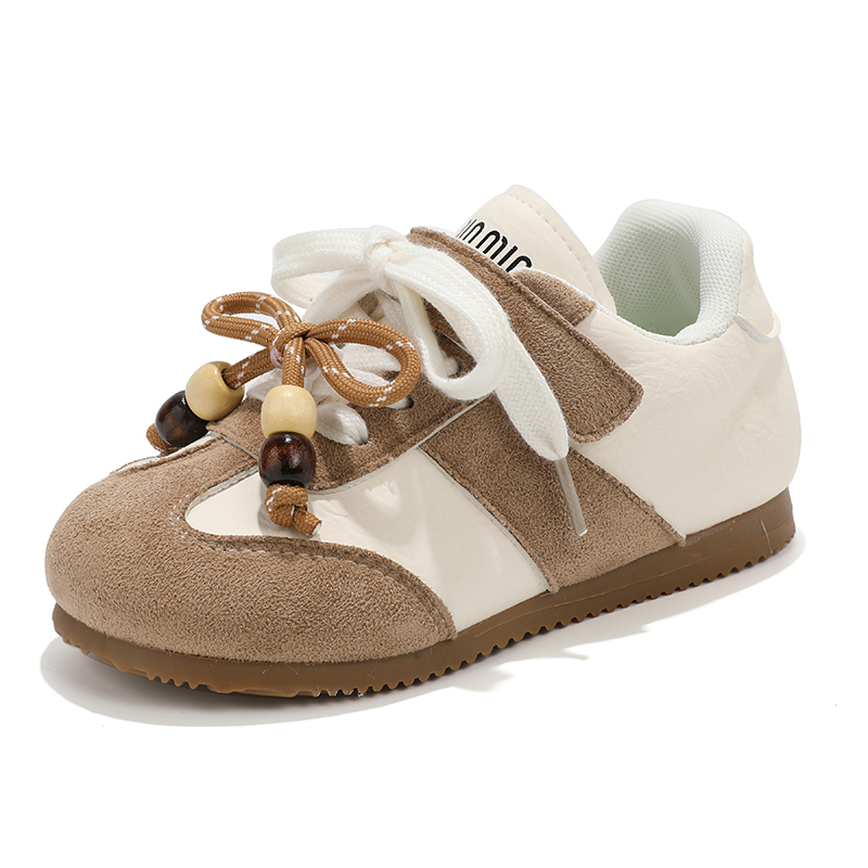 Hot Pick Kids Lace‑Velcro Mixed Retro Casual Shoes Custom Logo - Image 7
