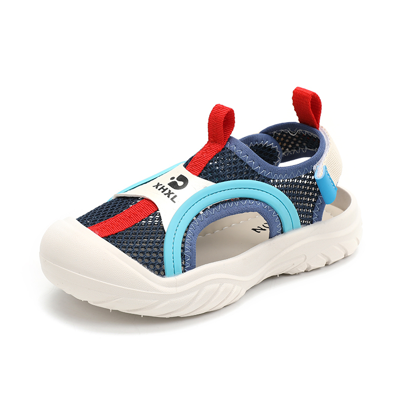 Wholesale Kids Sport Sandals | Girls Closed Toe Mesh Summer Shoes OEM - Image 2