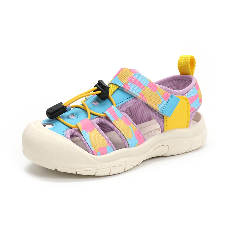 Wholesale Kids Sport Sandals | Colorful Outdoor Shoes for Boys & Girls OEM Manufacturer - Image 4